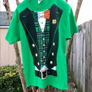St.Patrick’s Day Shirt Tux Sz. XL
